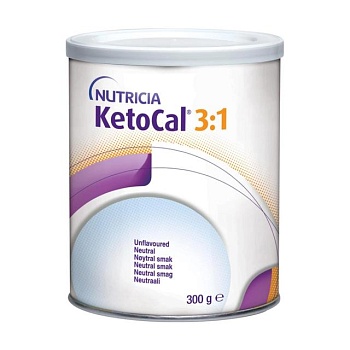 foto функціональне дитяче харчування nutricia ketokal 3:1 для дієтотерапії фармакорезистентної епілепсії та інших станів, від народження, 300 г
