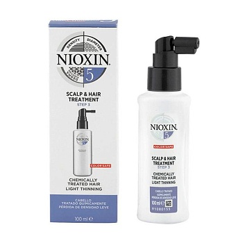 foto питательная маска для кожи головы и волос nioxin thinning 5 scalp & hair treatment, 100 мл