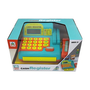 foto дитячий касовий апарат yg toys cash register від 3 років, 23.5*17.5*13.5 см (ls820a73-8)