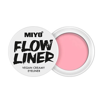 foto кремова підводка для очей miyo flow liner vegan creamy eyeliner 4 true pink, 5 г