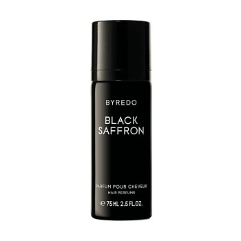 foto парфюмированная вода для волос byredo black saffron унисекс, 75 мл