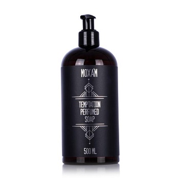 foto парфюмированное жидкое мыло moxa'm temptation fragrance soap, 500 мл