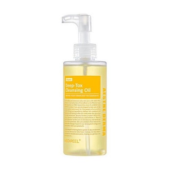 foto гідрофільна олія для обличчя medi-peel vitamin deep-tox cleansing oil, 200 мл