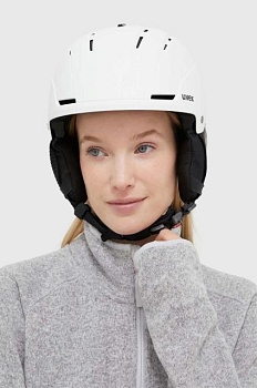 foto горнолыжный шлем uvex stance цвет белый