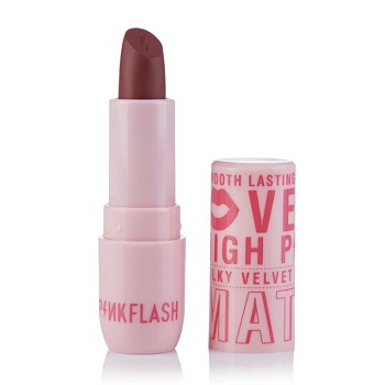 foto матовая помада для губ pinkflash silky velvet lipstick nu01, 3.4 г