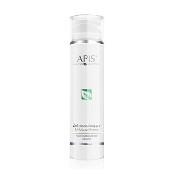 foto гель-нейтрализатор для пилинга лица apis natural cosmetics home terapis neutralising gel (cooling) acids, 200 мл