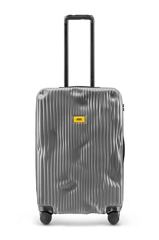 foto чемодан crash baggage stripe medium size цвет серый