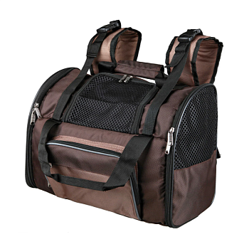 foto рюкзак-переноска для кошек и собак trixie trixie shiva backpack, 41*30*21 cм
