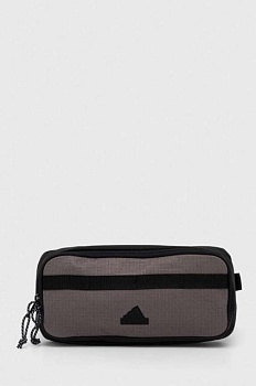foto сумка на пояс adidas колір сірий