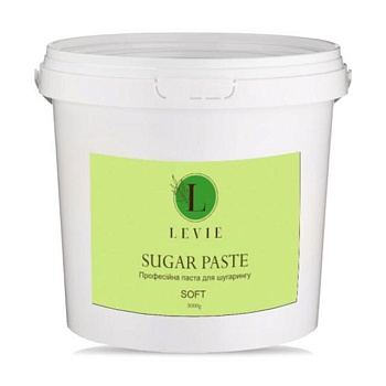 foto цукрова паста для шугарингу levie sugar paste soft лайм, 3 кг