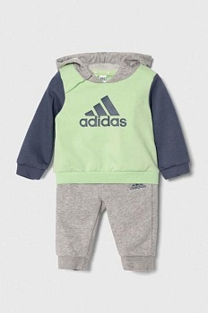 foto cпортивний костюм для немовлят adidas колір зелений