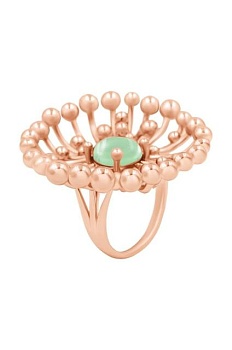 foto позолоченное кольцо lilou celebrate