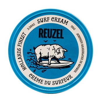 foto мужской крем для укладки волос reuzel surf cream легкой фиксации, 95 г