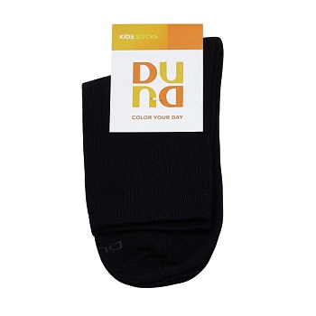 foto детские носки duna размер 18-20, черный (4710)
