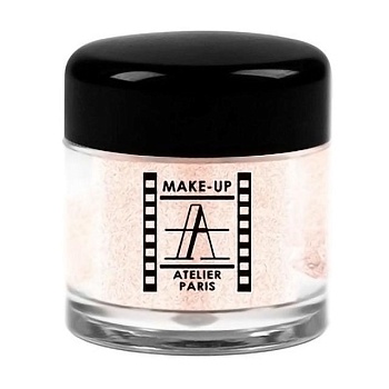 foto розсипчаста перламутрова пудра для повік make-up atelier paris pearl powder pp10 melon, 4 г
