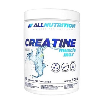 foto дієтична добавка креатин в порошку allnutrition creatine muscle max без смаку, 500 г
