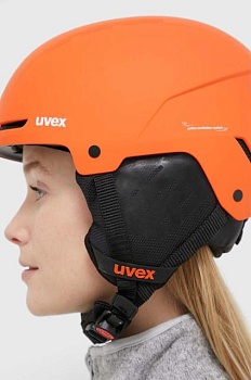 foto горнолыжный шлем uvex stance цвет оранжевый