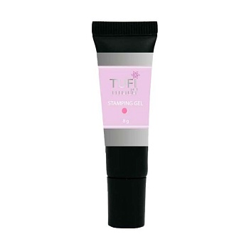 foto стемпінг-гель tufi profi premium stamping gel 05 рожевий, 8 г