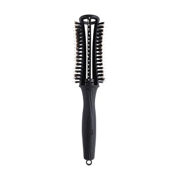 foto браш для волос olivia garden fingerbrush round black medium, диаметр 25 мм