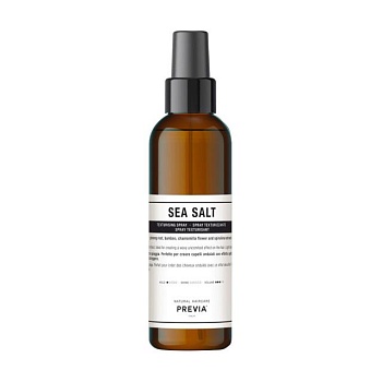 foto солевой спрей для укладки волос previa style & finish sea salt spray фиксация 1, 200 мл
