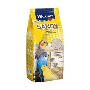 foto песок для птиц vitakraft sandy, 2.5 кг