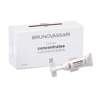 foto антистрессовый восстанавливающий концентрат для лица bruno vassari anti stress revitalising facial concentrates, 10*3 мл