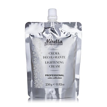 foto освітлювальний крем для волосся mirella professional lightening cream, 250 г