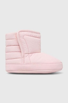 foto обувь для новорождённых polo ralph lauren цвет розовый