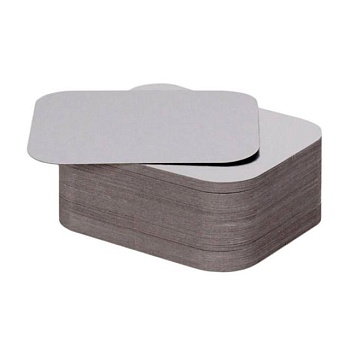 foto крышка для алюминиевого контейнера pro service картонно-алюминиевая, 100 шт (sp64l)