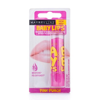 foto бальзам для губ maybelline new york baby lips розовый пунш, 4.4 г