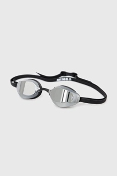 foto очки для плавания nike vapor mirror цвет серый