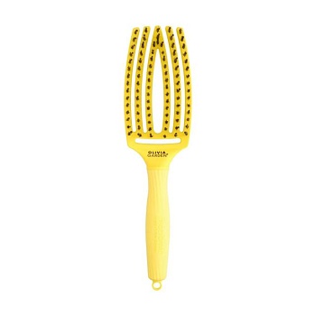 foto щітка для волосся olivia garden finger brush 90's party, lemonade, 1 шт