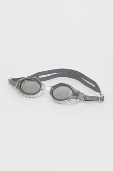 foto окуляри для плавання nike колір сірий