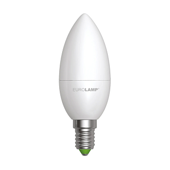 foto led-лампа eurolamp ecological series 6w e14 4000k, 1 шт