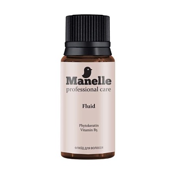 foto флюид для волос manelle с фитокератином и витамином в5, 10 мл