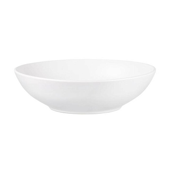 foto тарілка супова ardesto lucca керамічна, white, 20 см (ar2920wm)