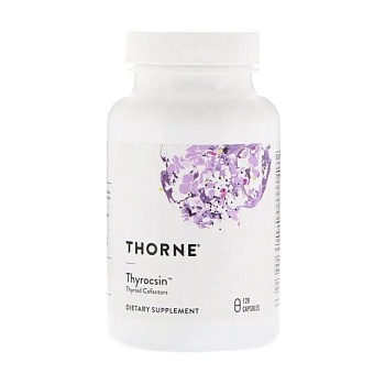 foto дієтична добавка в капсулах thorne research thyrocsin, 120 шт