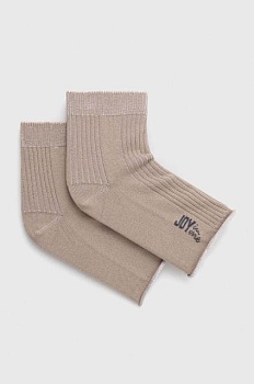 foto шкарпетки для йоги joyinme on/off the mat колір бежевий