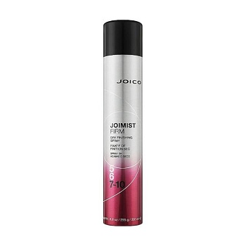 foto финишный спрей для укладки волос joico joimist firm dry finishing spray фиксация 7-10 (сильная), 350 мл