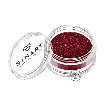 foto пігмент для повік sinart make-up with passion, 83 ruby red, 1 г