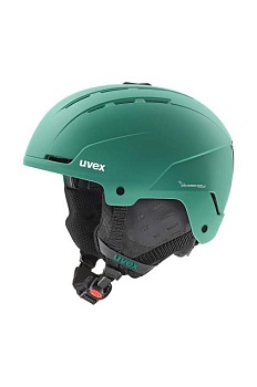 foto гірськолижний шолом uvex stance колір зелений