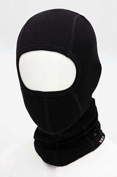 foto шапка-шлем smartwool thermal merino цвет чёрный