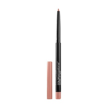 foto олівець для губ maybelline new york color sensational shaping lip liner 10 nude whisper, 2 г