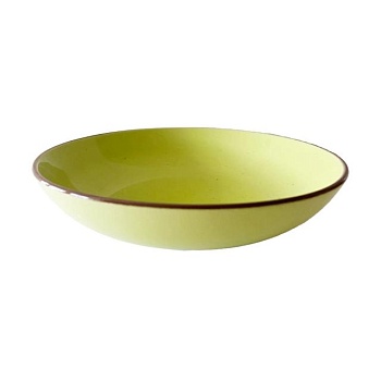 foto тарелка суповая limited edition terra зеленая, 20 см (yf6037-5)