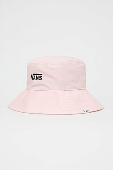 foto шляпа vans цвет розовый хлопковый vn0a5grgzjy1-pink