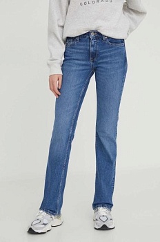 foto джинси tommy jeans maddie жіночі середня посадка