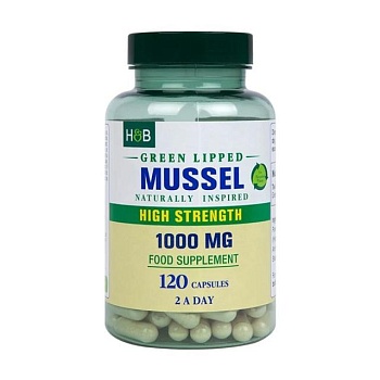 foto диетическая добавка в капсулах holland & barrett green lipped mussel зеленогубая мидия, 500 мг, 120 шт