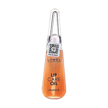 foto масло для губ lamel make up lip care oil 403 peach, 6 мл
