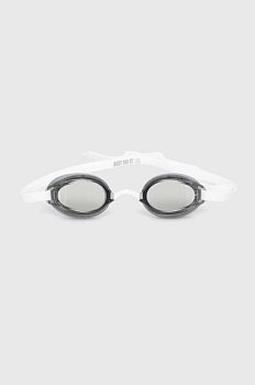foto окуляри для плавання nike legacy колір сірий