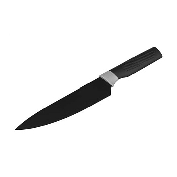 foto нож кухонный ardesto black mars поварской, черный, 33 см (ar2014sk)